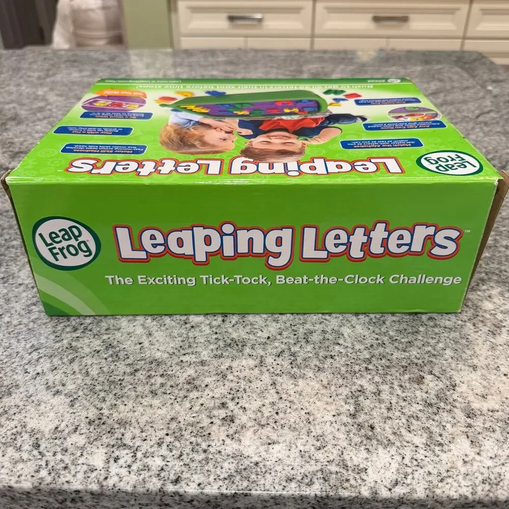 Leap Frog Leaping Letters Race the Clock Game ABC Alphabet Educational Learning